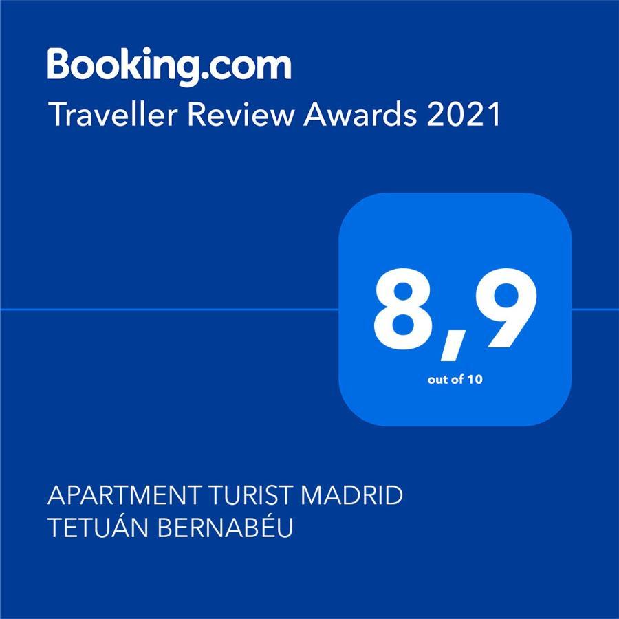 Apartment Turist Madrid Tetuán Bernabéu Kültér fotó