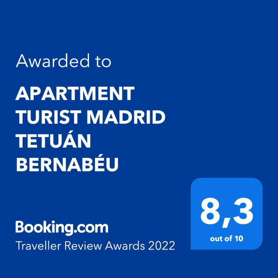 Apartment Turist Madrid Tetuán Bernabéu Kültér fotó